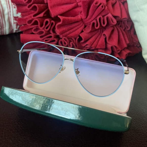 Kate spade Caroline 61 mm aviator sunglasses new main image 5